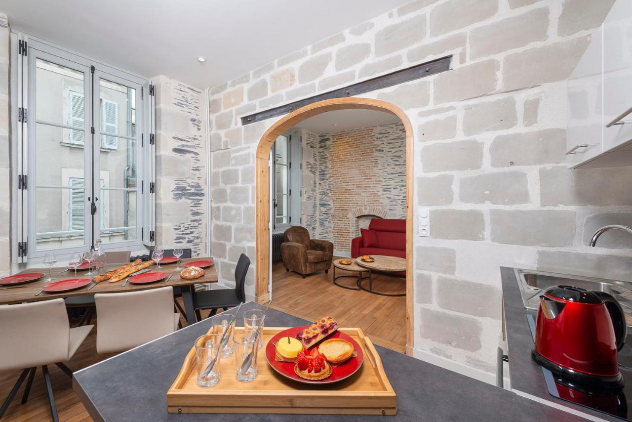 Hyper Centre 16 Rue Valdemaine Apartment Angers Room photo